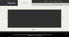 Desktop Screenshot of fxpansion.com